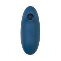 Вакуум-волновой стимулятор клитора с вибрацией Satisfyer Vulva Lover 2, силикон, синий, 11,9 см