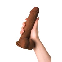 Реалистичный ротатор RealStick Elite Mulatto, коричневый, 16 см