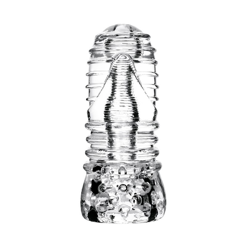 Мастурбатор нереалистичный Lingam by TOYFA Savitri, TPE, прозрачный, 14 см