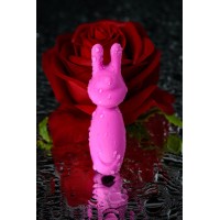 Минивибратор Eromantica PUSS, силикон, розовый, 8,5 см