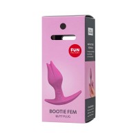 Анальный стимулятор Fun Factory BOOTIE FEM силикон, розовый, 8,5 см
