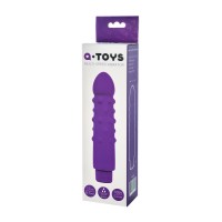 Нереалистичный вибратор TOYFA A-Toys, силикон, фиолетовый, 17 см