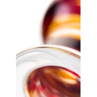Анальная втулка Sexus Glass, стекло, прозрачная, 9 см, Ø 4 см