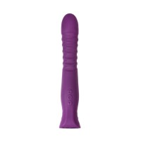 Вибратор Flovetta LUPIN, силикон, фиолетовый, 22 см