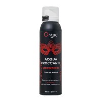 Шипучая пена для массажа Orgie Acqua Croccante, клубника (Strawberry), 150 мл