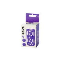 Насадка на пенис A-Toys by TOYFA, силикон, фиолетовый, 7,5 см
