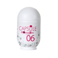 Мастурбатор нереалистичный MensMax CAPSULE 06 Sakura, TPE, белый, 8 см