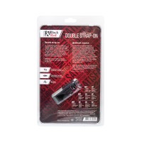 Страпон на креплении Black&Red by TOYFA, силикон, черный, 24 см