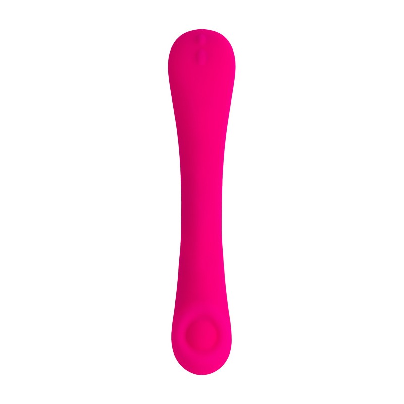 Нереалистичный вибратор LOVENSE Osci 2 G-spot, силикон, розовый, 22 см