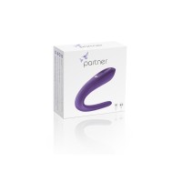 Многофункциональный стимулятор для пар Satisfyer Partner Double Classic, силикон, фиолетовый,18,5 см