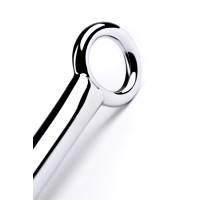 Крюк анальный с двумя шарами Metal by TOYFA, металл, серебряный, 41 см