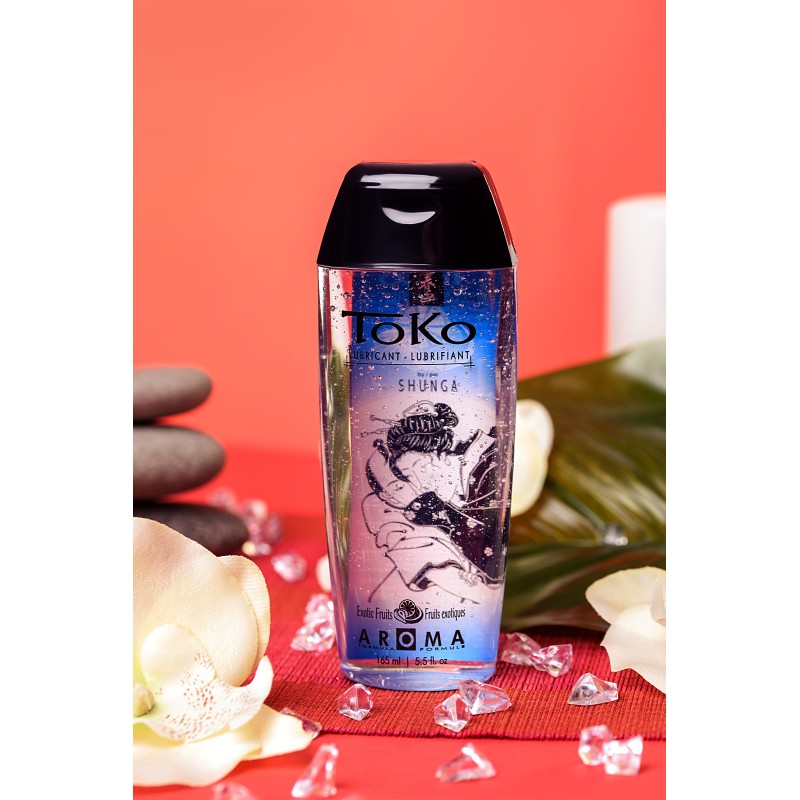 Лубрикант Shunga Toko Aroma на водной основе, экзотические фрукты, 165 мл
