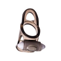 Эрекционное кольцо на пенис TOYFA XLover, Термопластичный эластомер (TPE), черный, 7 см