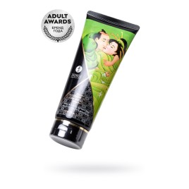 Массажный крем для тела Shunga «Груша и зеленый чай» (Pear&Exotic Green Tea), съедобный, 200мл