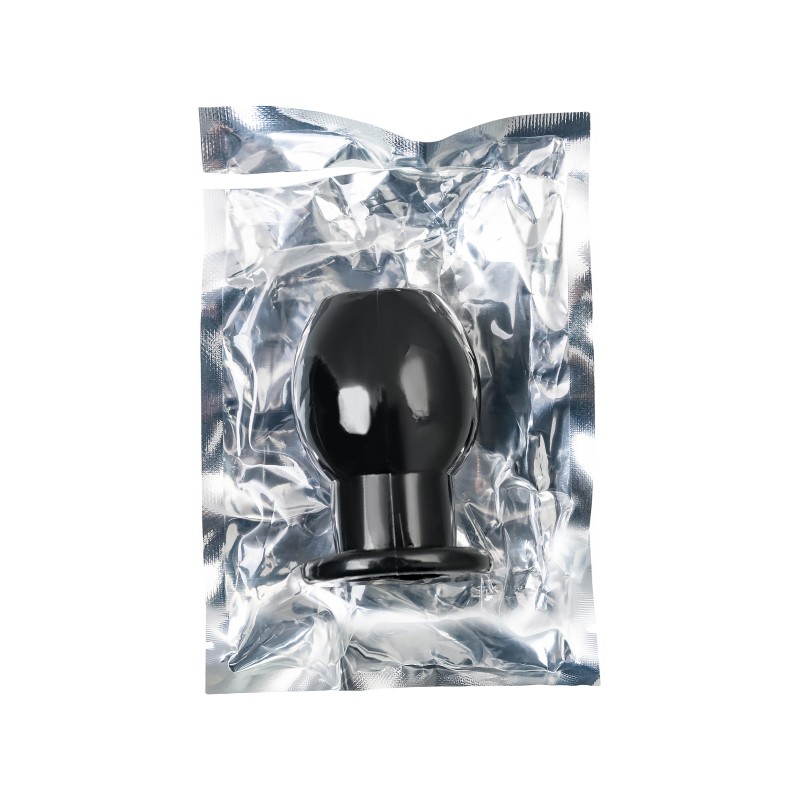 Анальная втулка TOYFA Basic S, TPE, чёрная, 6 см