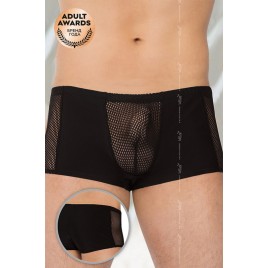 Шорты мужские с сеткой SoftLine Collection, черный, XL