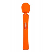 Изображение Fun Factory, Германия Вибромассажер Fun Factory VIM VIBRATING WAND, силикон, оранжевый, 31,3 см