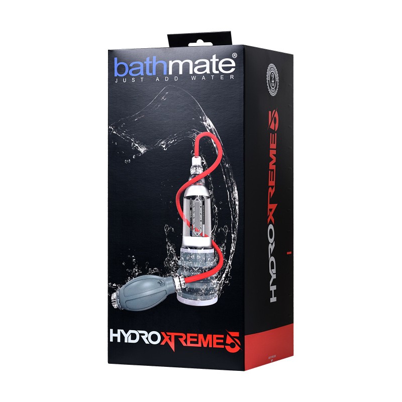 Гидропомпа Bathmate HYDROXTREME5, ABS пластик, прозрачная, 26 см (аналог HYDROMAX XTREME X20)
