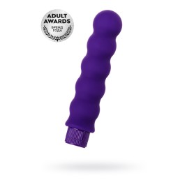 Нереалистичный вибратор A-Toys by TOYFA Wavvy, силикон, фиолетовый, 17 см