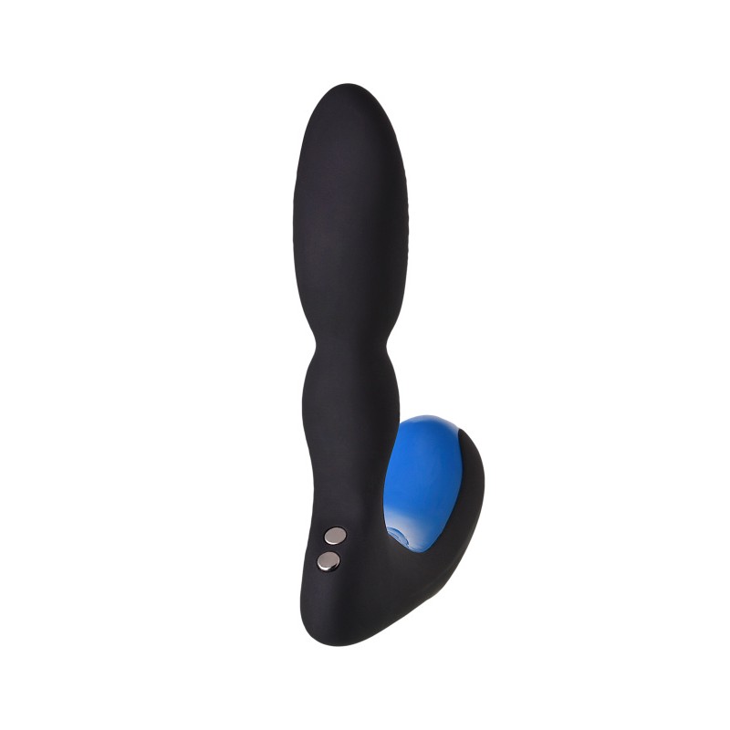 Стимулятор простаты Erotist Second, силикон, черный, 14 см