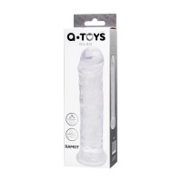 Фаллоимитатор A-Toys by TOYFA Ramot, TPE, прозрачный, 22 см