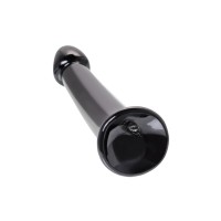 Нереалистичный фаллоимитатор Jelly Dildo L Toyfa Basic, TPE, черный, 20 см