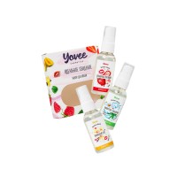 Набор гелей-смазок Yovee для любви (721004+721012+721054), вкус (клубн+ваниль) + увл (алоэ), 3х50 мл