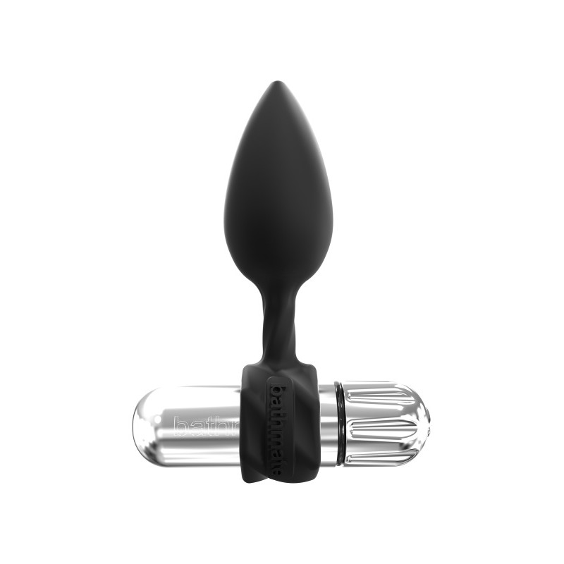 Набор анальных плагов Bathmate Anal Training Plugs VIBE, силикон, чёрный