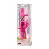 Фото Seven Creations Вибратор с клиторальным стимулятором PREMIUM RANGE DREAM7 BUNNY 12 см.