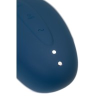 Вакуум-волновой стимулятор клитора с вибрацией Satisfyer Vulva Lover 2, силикон, синий, 11,9 см