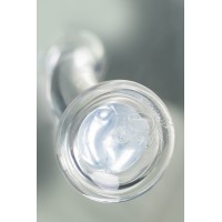 Нереалистичный фаллоимитатор Jelly Dildo XL Toyfa Basic, TPE, прозрачный, 22 см
