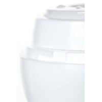 Мастурбатор нереалистичный MensMax Smart Doubble, TPE, желтый, 14,5 см