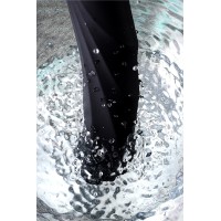 Нереалистичный вибратор WANAME D-SPLASH Tornado, силикон, черный, 25 см