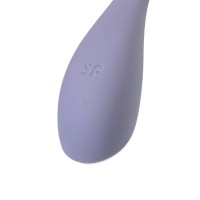 Стимулятор точки G с фиксацией формы Satisfyer G-Spot Flex 5 Connect App, сиреневый, 19,6 см