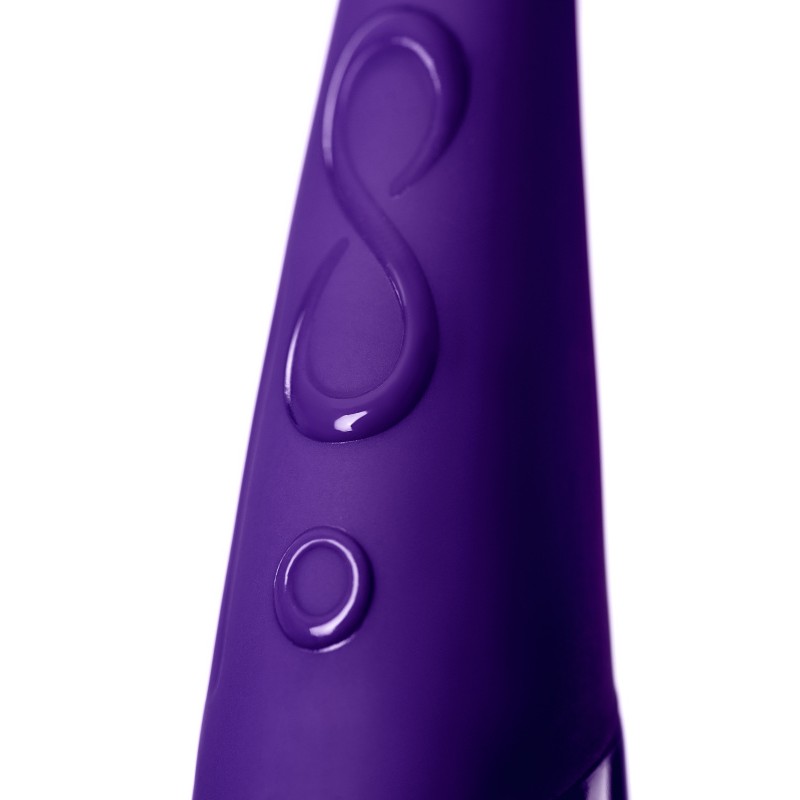 Стимулятор клитора с ротацией Zumio X,фиолетовый,ABS пластик, 18 см