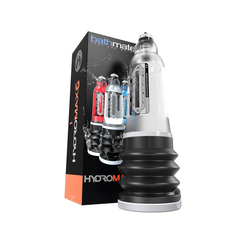 Помпа для пениса Bathmate HYDROMAX5, ABS пластик, прозрачная, 26 см (аналог Hydromax X20)