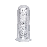 Мастурбатор Levett Zyra, TPE, черный, 22 см