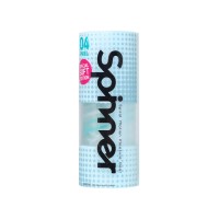 Нереалистичный мастурбатор TENGA SPINNER  PIXEL SPECIAL SOFT, TPE, голубой, 14 см