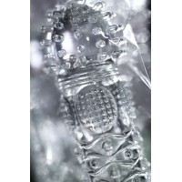 Насадка на палец A-Toys by TOYFA Hicks, TPE, прозрачный 8,5 см