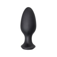 Анальная втулка LOVENSE Hush 2 (L), силикон, черная, 12,1 см