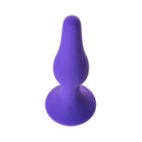 Анальная втулка A-Toys by TOYFA, силикон, фиолетовая, 11,3 см