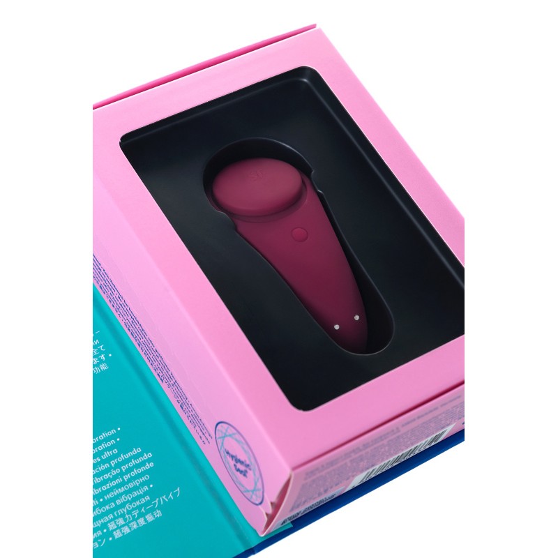 Вибромассажер Satisfyer Sexy Secret, Силикон, Красный, 8,5 см