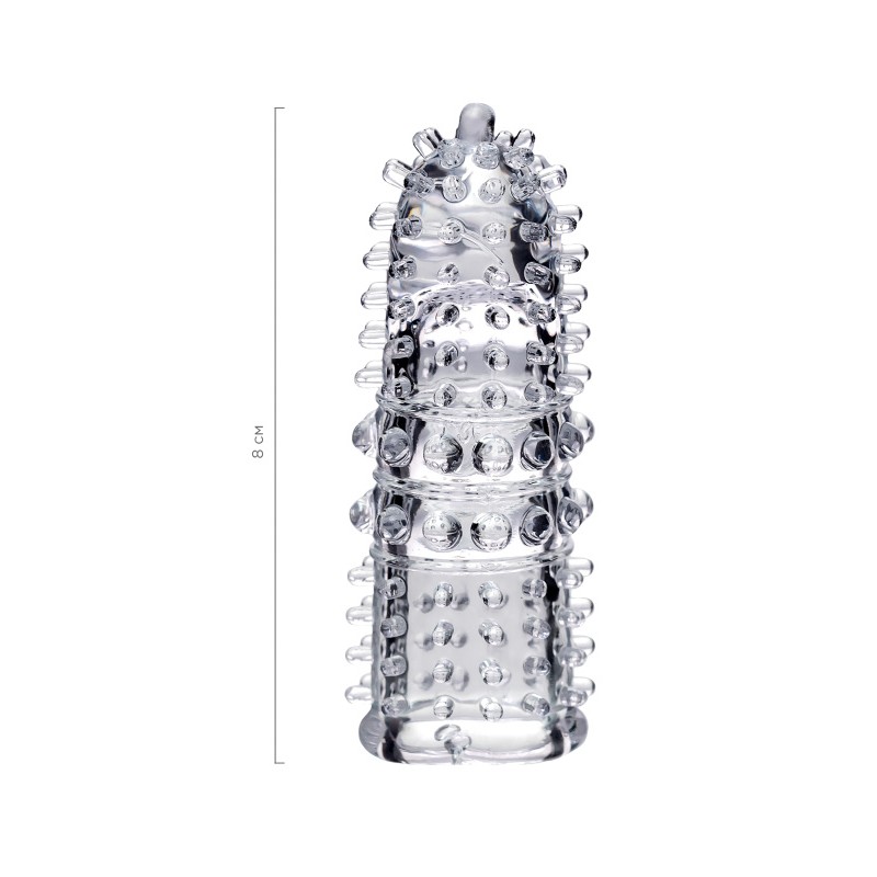 Насадка на палец A-Toys Arbo, ТРЕ, прозрачный, 8 см