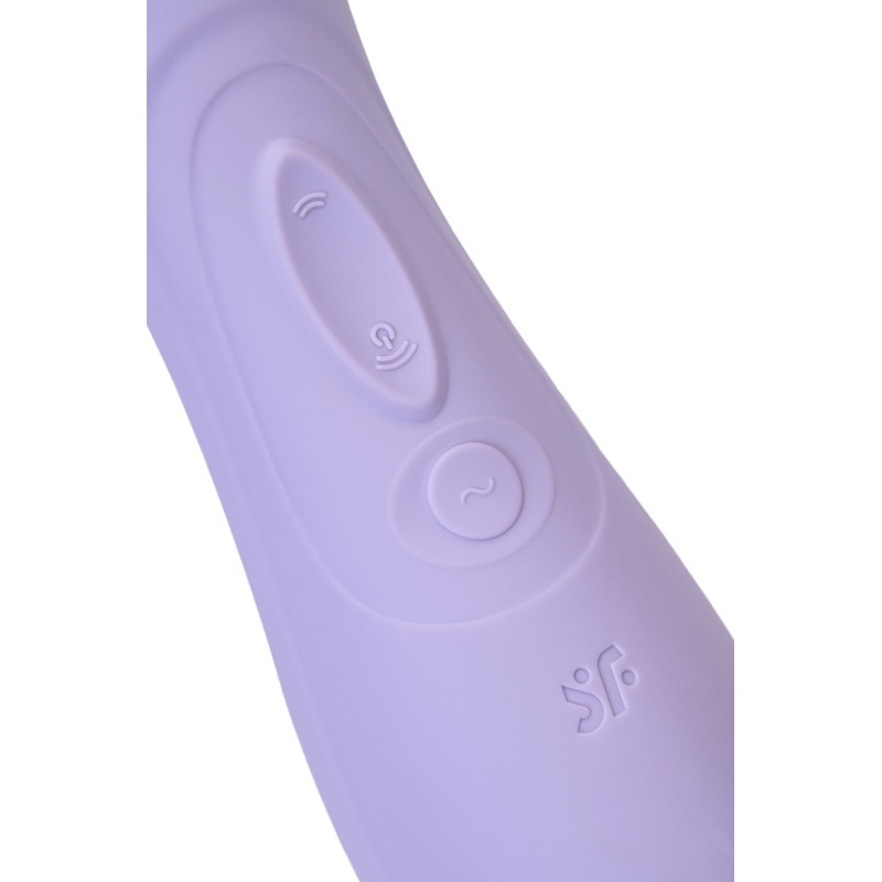 Вакуумный стимулятор клитора Satisfyer Pro 2 Generation 3, Connect App, фиолетовый, 16,4 см