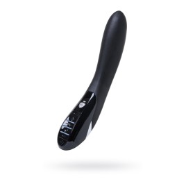 Вибратор Mystim Electric Eric силиконовый с электростимуляцией, черный, 27 см