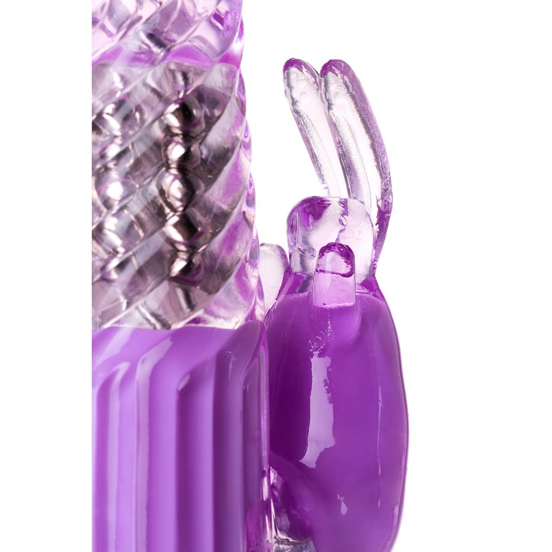 Вибратор с клиторальным стимулятором A-Toys by TOYFA High-Tech fantasy, TPE, фиолетовый, 22, 5 см