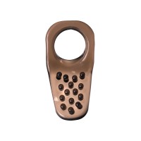 Эрекционное кольцо на пенис TOYFA XLover, Термопластичный эластомер (TPE), черный, 4 см