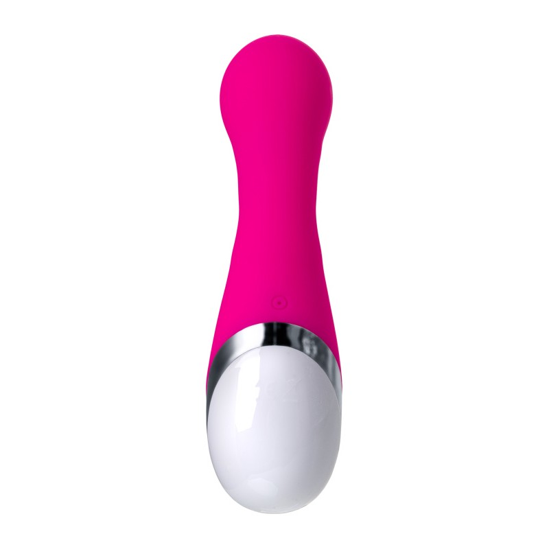 Стимулятор точки G L'EROINA Rolly, силикон, розовый, 15 см