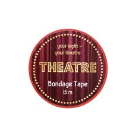Бондажный скотч Theatre by TOYFA, красный, 15 м.