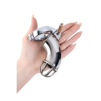 Пояс верности мужской TOYFA Metal с открытой головкой, серебряный, 13 см